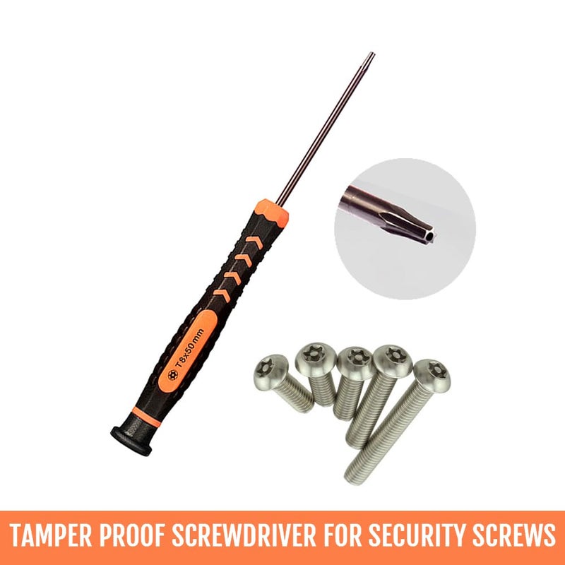 TECKMAN T8 Torx Screwdriver,TECKMAN TR8 Torx Security Screwdriver for Macbook,HDD,PS3,PS4,Xbox one and Xbox 360 Controllers Repair - Image 4